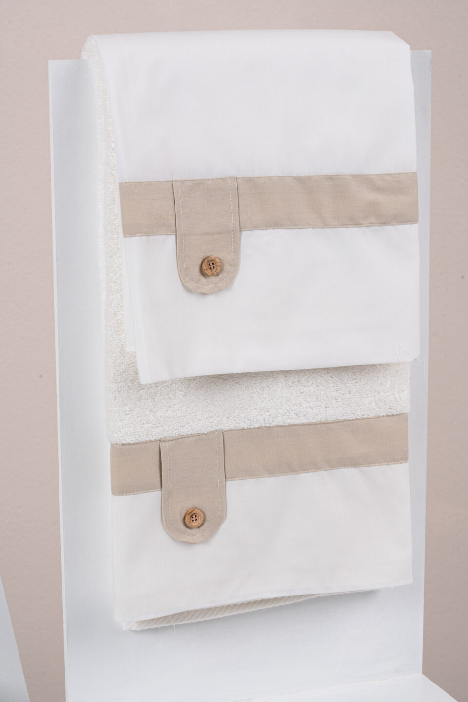 Σετ λαδόπανα Piccolino LA-RICCARDO.BEIGE