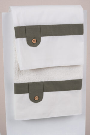 Σετ λαδόπανα Piccolino LA-RICCARDO.OLIVE