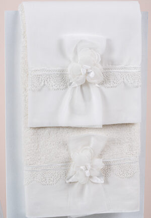 Σετ λαδόπανα Piccolino LK-ALBA.IVORY