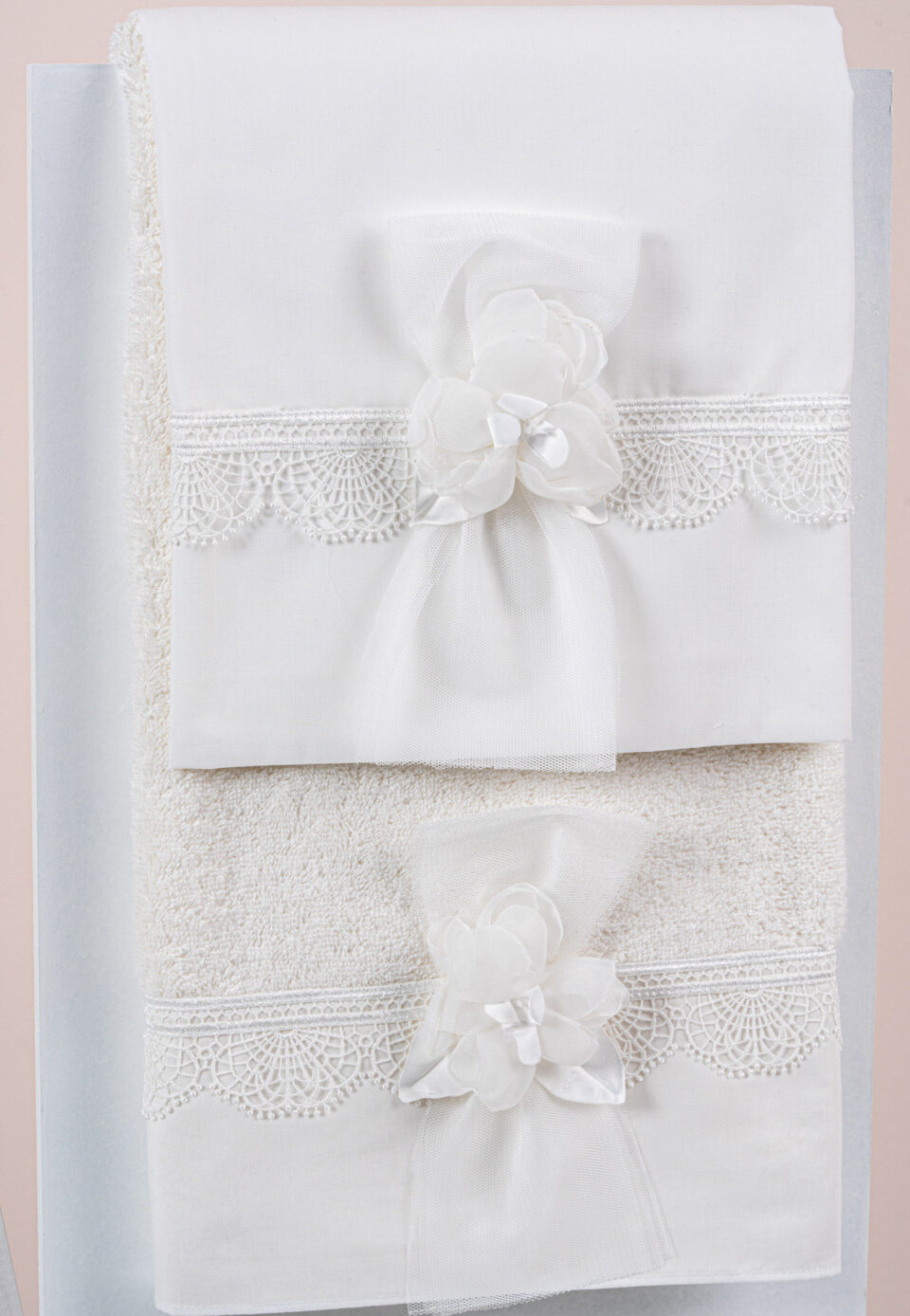 Σετ λαδόπανα Piccolino LK-ALBA.IVORY