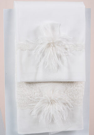 Σετ λαδόπανα Piccolino LK-CATALINA.IVORY