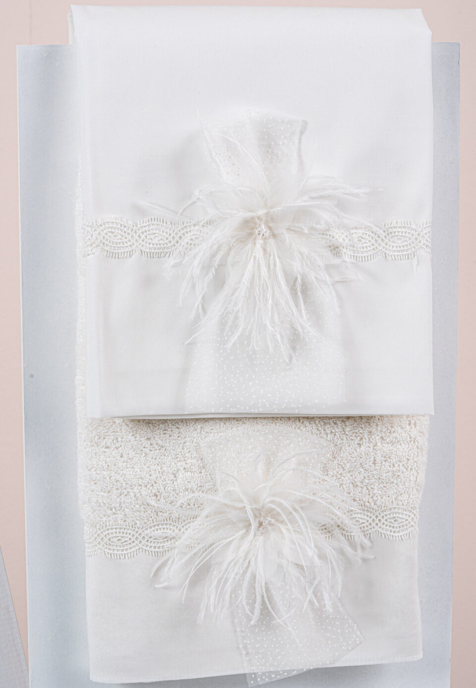 Σετ λαδόπανα Piccolino LK-CATALINA.IVORY