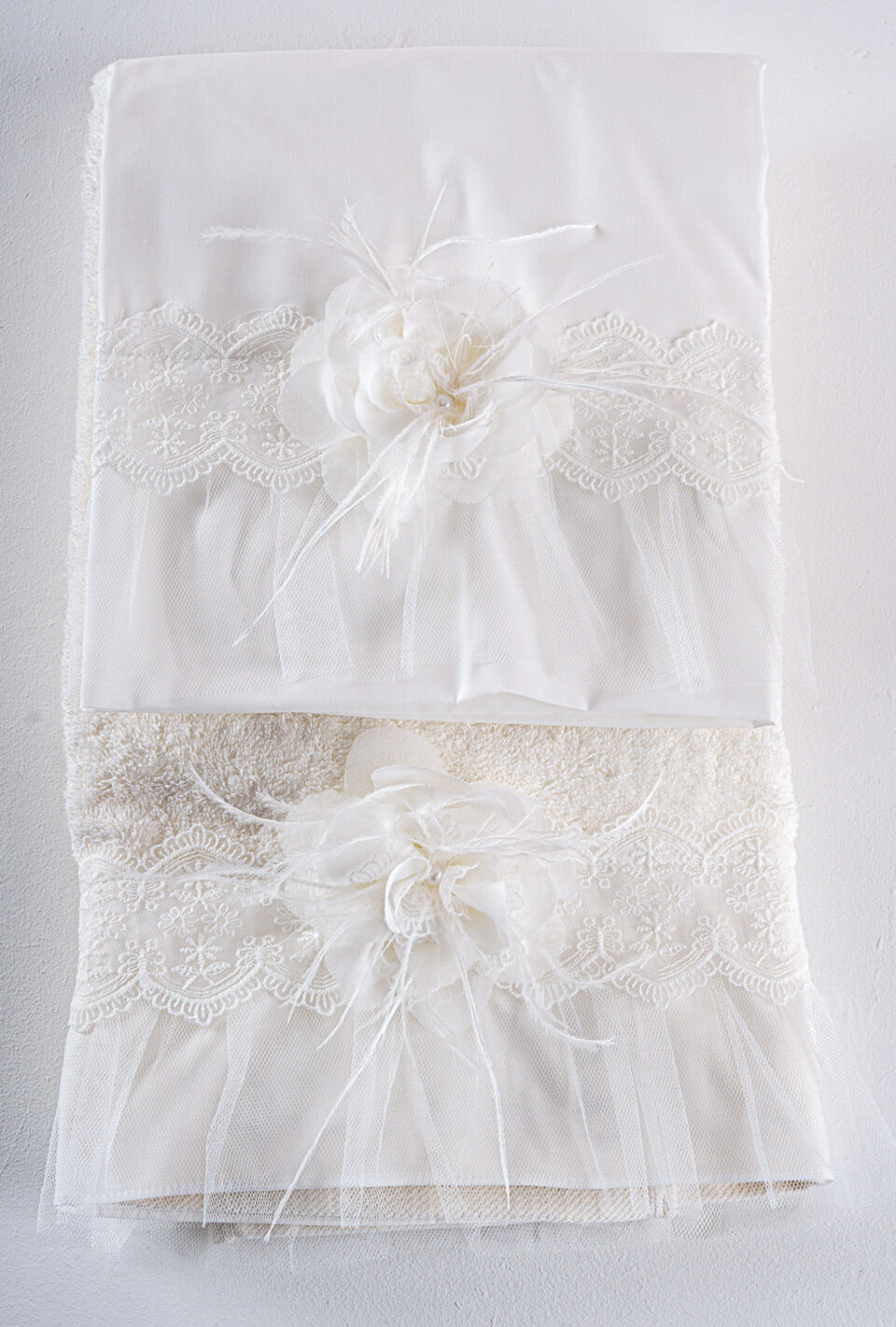 Σετ λαδόπανα Piccolino LK-ESTELLE.IVORY