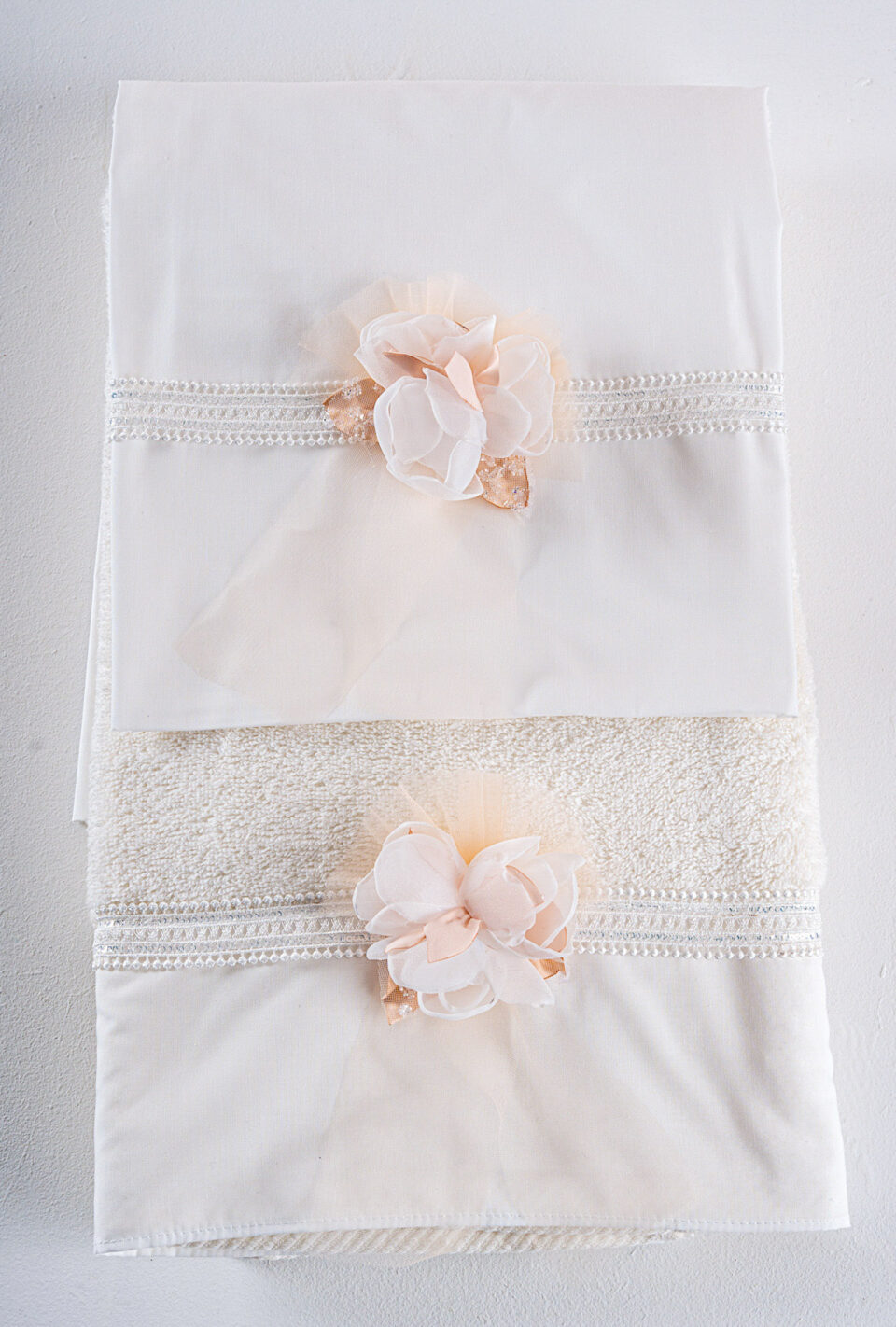 Σετ λαδόπανα Piccolino LK-FILOMENA.SALMON