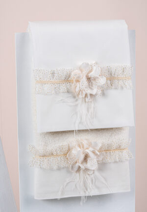 Σετ λαδόπανα Piccolino LK-GIULIA.IVORY