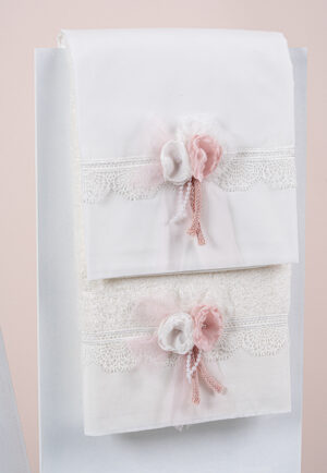 Σετ λαδόπανα Piccolino LK-INES.IVORY