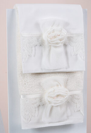 Σετ λαδόπανα Piccolino LK-MARCELLA.IVORY