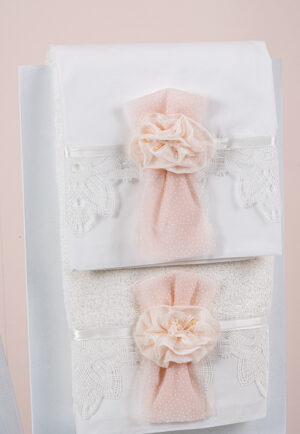 Σετ λαδόπανα Piccolino LK-MARCELLA.PEACH