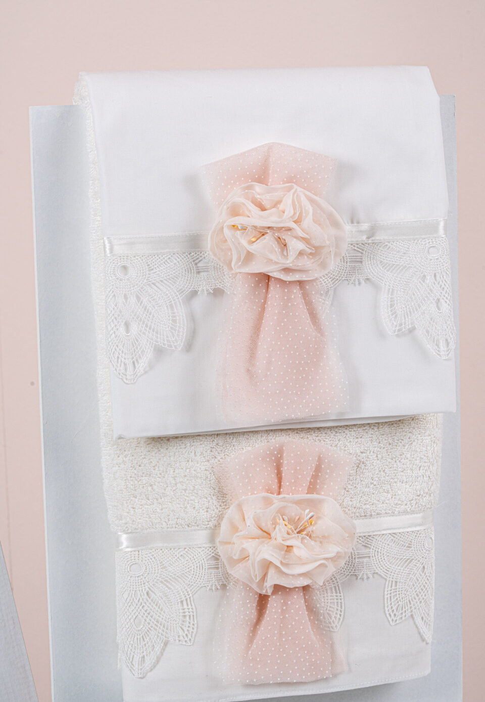 Σετ λαδόπανα Piccolino LK-MARCELLA.PEACH