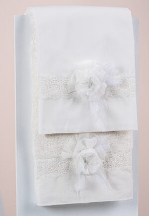 Σετ λαδόπανα Piccolino LK-PHILLIPA.IVORY