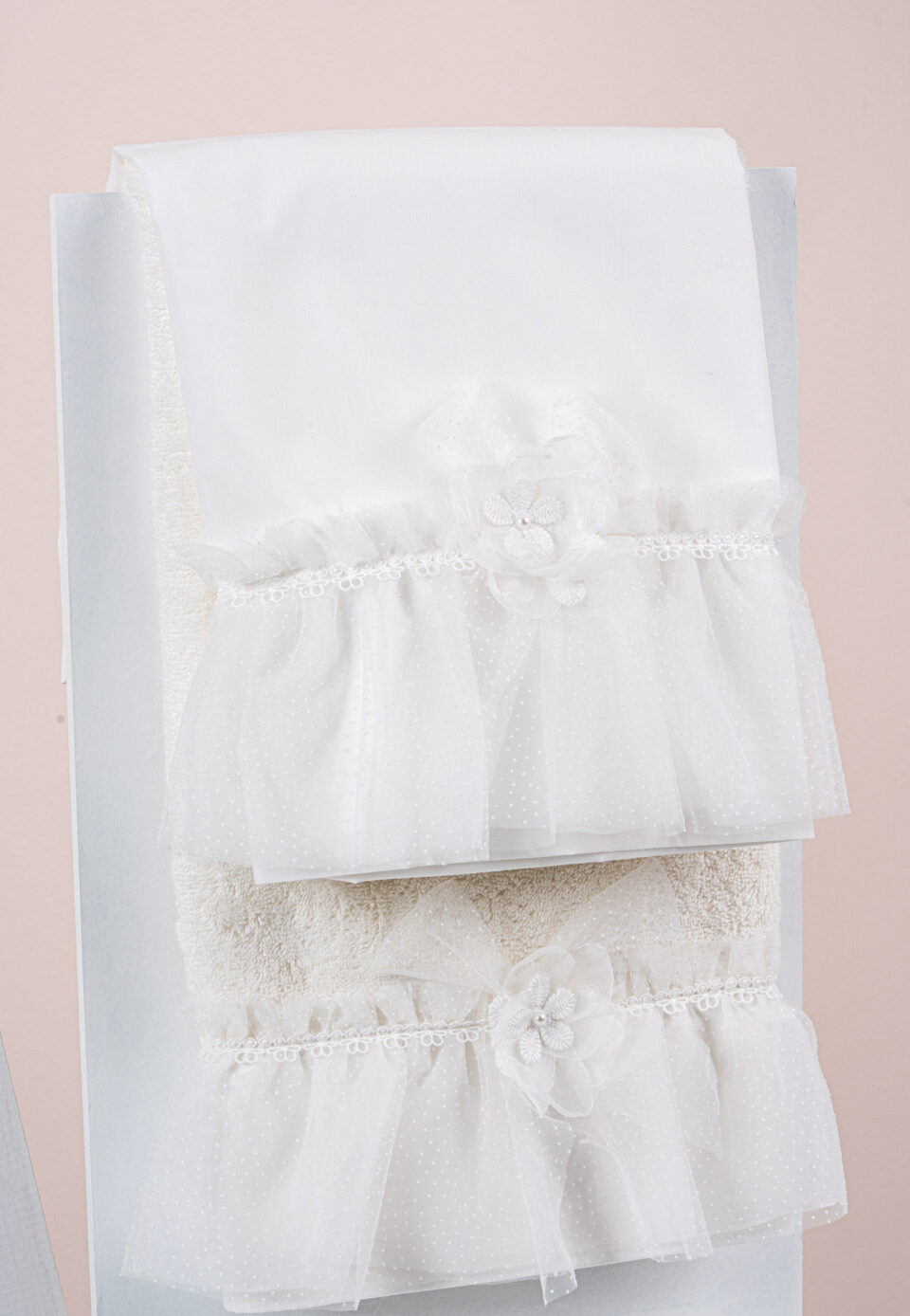 Σετ λαδόπανα Piccolino LK-RENEE.IVORY