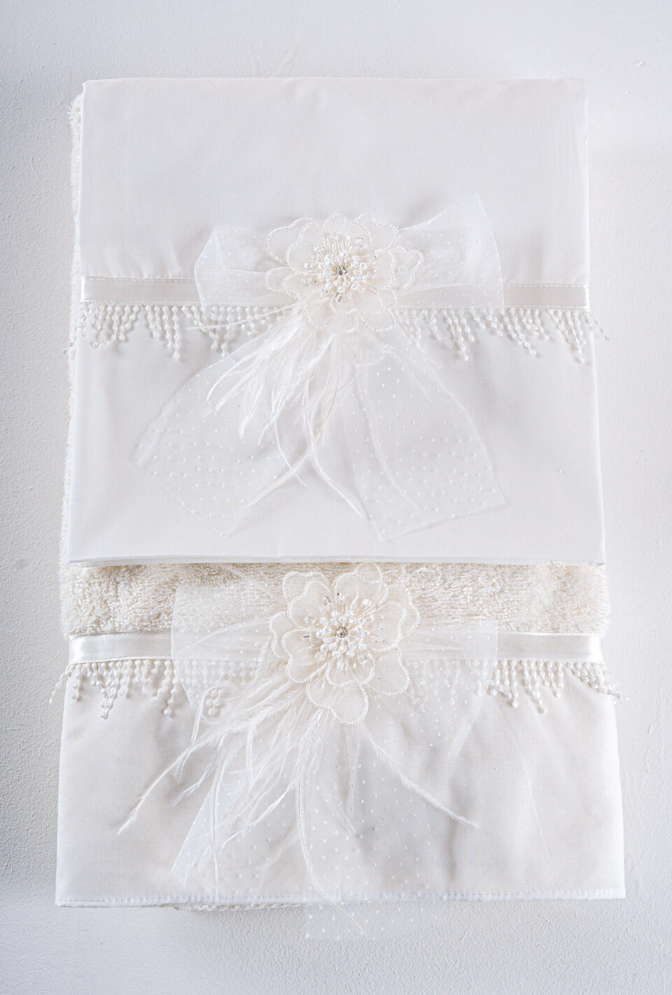 Σετ λαδόπανα Piccolino LK-SILVIA.IVORY