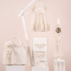 Πακέτο βάπτισης για κορίτσι Piccolino Giulia ivory