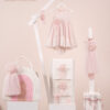 Πακέτο βάπτισης για κορίτσι Piccolino Marcella pink