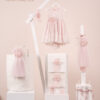 Πακέτο βάπτισης για κορίτσι Piccolino Marcella pink