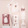 Πακέτο βάπτισης για κορίτσι Piccolino Valentina ivory