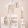 Πακέτο βάπτισης για αγόρι Piccolino Alessio beige