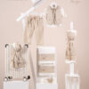 Πακέτο βάπτισης για αγόρι Piccolino Alessio beige