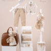 Πακέτο βάπτισης για αγόρι Piccolino Andre beige