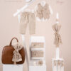 Πακέτο βάπτισης για αγόρι Piccolino Emilio beige