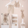 Πακέτο βάπτισης για αγόρι Piccolino Emilio beige