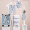 Πακέτο βάπτισης για αγόρι Piccolino Fabio light blue