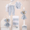 Πακέτο βάπτισης για αγόρι Piccolino Jose light blue