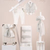 Πακέτο βάπτισης για αγόρι Piccolino Nico ivory