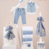Πακέτο βάπτισης για αγόρι Piccolino Nico light blue