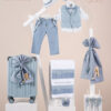 Πακέτο βάπτισης για αγόρι Piccolino Nico light blue