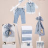 Πακέτο βάπτισης για αγόρι Piccolino Nico light blue