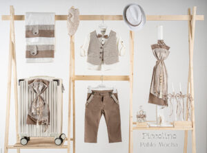 Πακέτο βάπτισης για αγόρι Piccolino Pablo mocha