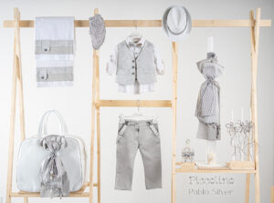 Πακέτο βάπτισης για αγόρι Piccolino Pablo silver