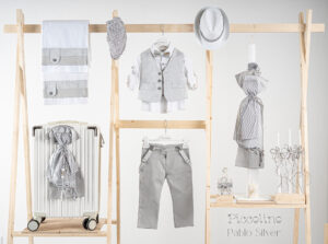 Πακέτο βάπτισης για αγόρι Piccolino Pablo silver