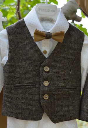 AG24F22 MATHEW CAMEL VEST